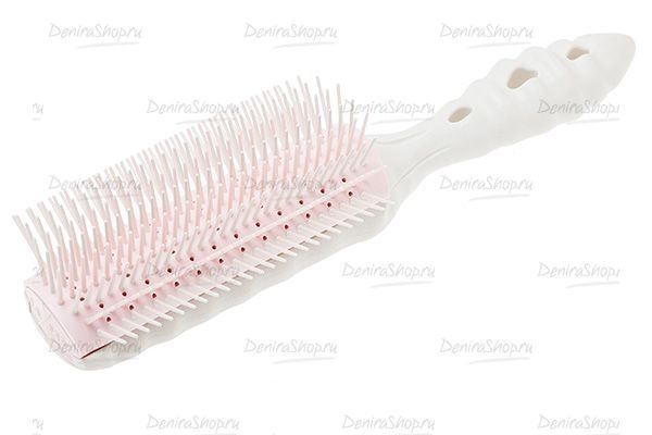 Щетка для волос Dragon Air Brush бело-розовая фото купить Mizutaniofficial.ru