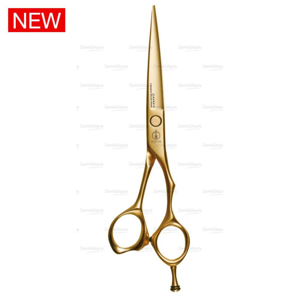 Ножницы для стрижки ACRO-S +Stephen Moody Model Satin Gold 6.0 купить. Отзывы, фото и видео. Официальный сайт Мизутани в России