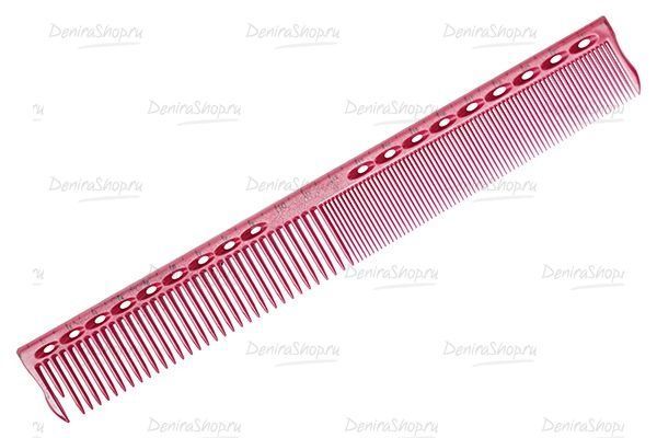 Купить Расческа для стрижки с линейкой 22 см розовая для стрижки