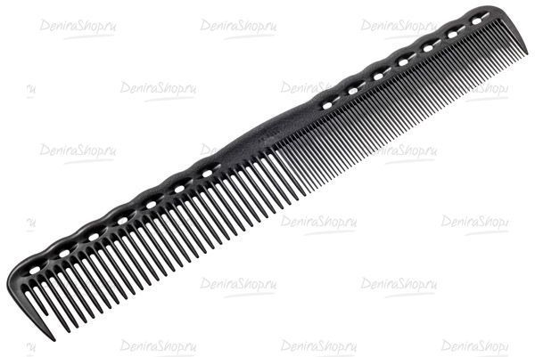 Купить Расческа для стрижки многофункциональная с рельефным обушком 18,5 см карбон для стрижки